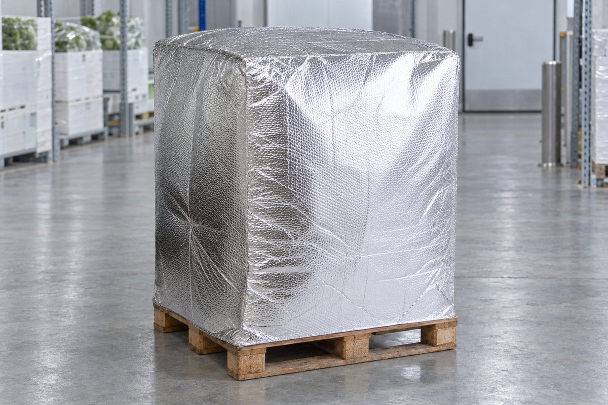 Termo gaubtas paletei ir thermal pallet cover: pavadinimai