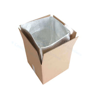 Thermodoos opvouwbaar - 600 x 400 x 300 mm + (4 Laags isolatiezak)